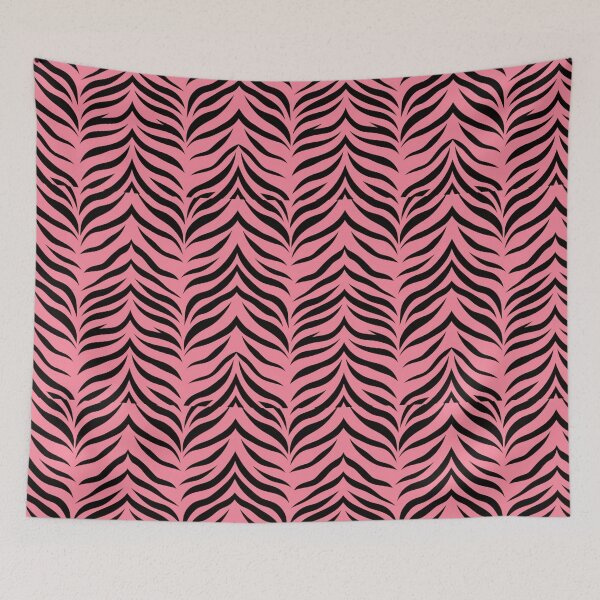 Item preview, Preppy school supplies pink tiger stripe designed and sold by CandyVenom.