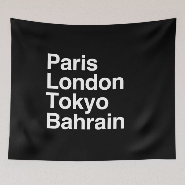Item preview, Paris London Tokyo Bahrain designed and sold by Custom365.