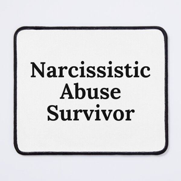 Item preview, Narcissist Abuse Survivor - Narcissist Survivor Quote Sticker - Gift for Divorce, therapist, mental health advocate designed and sold by brodidudie.
