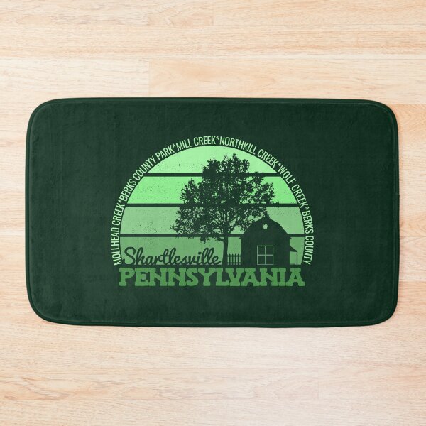 Item preview, Shartlesville Pennsylvania Sunset Retro Vintage Local Pride Logo designed and sold by CRHPOD20.