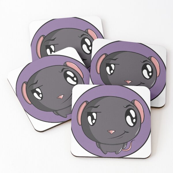 Item preview, Dark Grey Ratling Smirk ayo designed and sold by BattleRatsHQ.