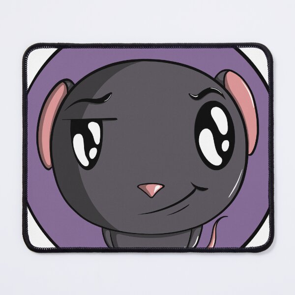 Item preview, Dark Grey Ratling Smirk ayo designed and sold by BattleRatsHQ.