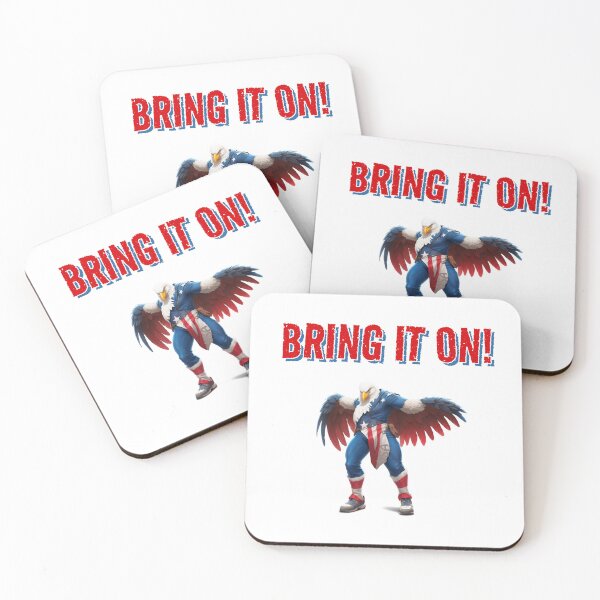 Item preview, Bring it on! Patriotic Eagle designed and sold by ArtRoyal13.