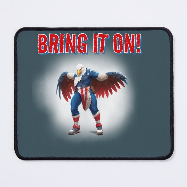 Item preview, Bring it on! Patriotic Eagle designed and sold by ArtRoyal13.