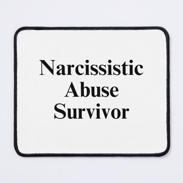 Item preview, Narcissist Abuse Survivor - Narcissist Survivor Quote Sticker - Gift for Divorce, therapist, mental health advocate designed and sold by brodidudie.