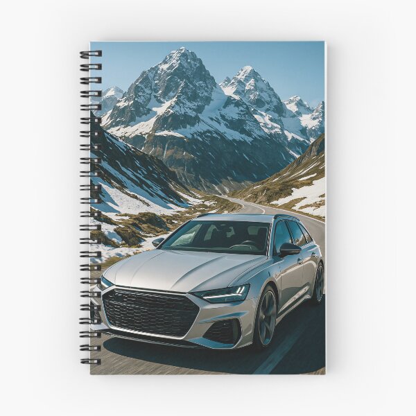 Item preview, Dynamic Family Car Surrounded By Towering Snow Capped Mountain Scenery designed and sold by RevUpDesign.