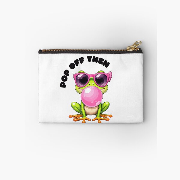 Item preview, Pop Off Then – Sassy Frog with Bubblegum designed and sold by NoveltyNookShop.