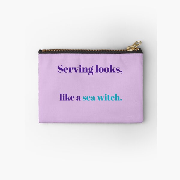 Item preview, Serving Looks Like a Sea Witch – Funny Ocean Queer Quote designed and sold by KWkindwaves.