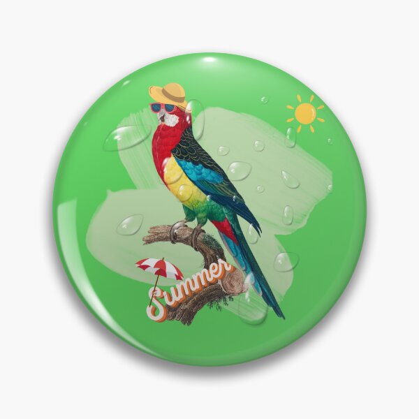 Item preview,  Tropical Vibes: Parrot’s Summer Getaway designed and sold by Graphollio-shop.