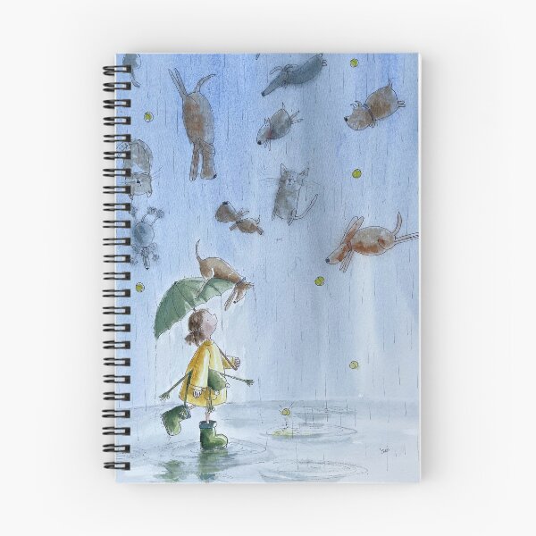 Item preview, Raining cats and dogs designed and sold by SketchingDoctor.