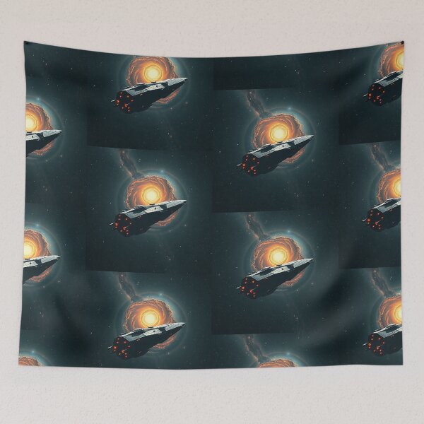 Item preview, A Starship Lost in a Void Between Galaxies designed and sold by saeedsho.