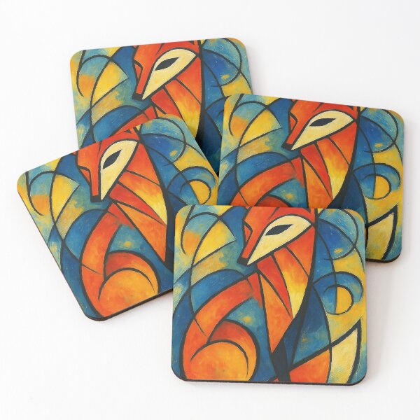 Item preview, Fox in Harmony - an abstracted fox designed and sold by viralius.