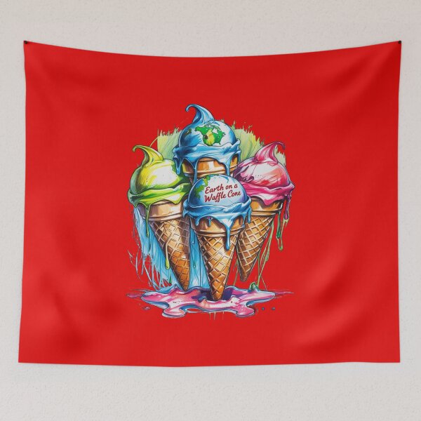 Item preview, Melting Planet Cone Crisis designed and sold by Zakrytos ★★★★★.