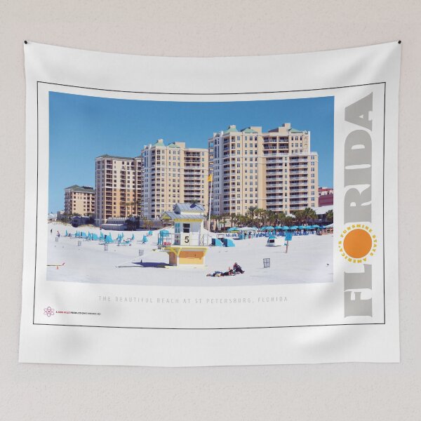 Item preview, The Beach at St Petersburg, Tampa, Florida designed and sold by Robert Hills.