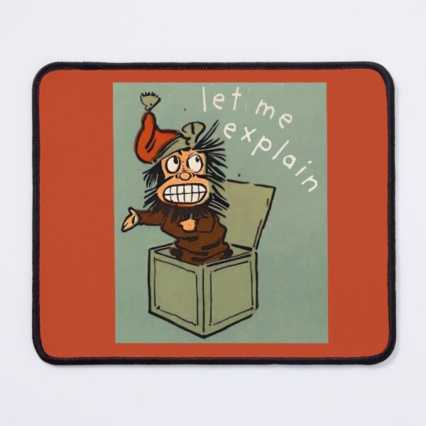 Item preview, Silly Vintage Drawing Retro Jack in the Box designed and sold by TackyTime.