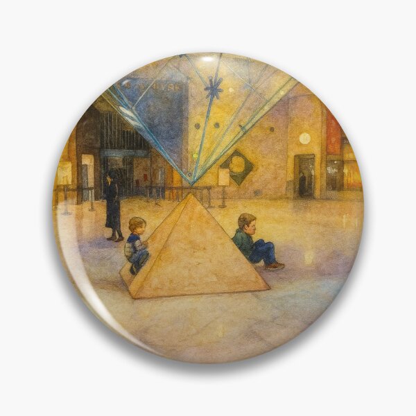 Item preview, Under the Pyramid – Louvre Reflections designed and sold by Places & Designs by E.T..