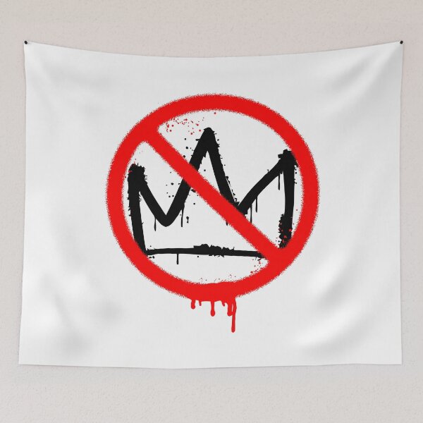 Item preview, No Kings Graffiti Sticker designed and sold by EthosWear.