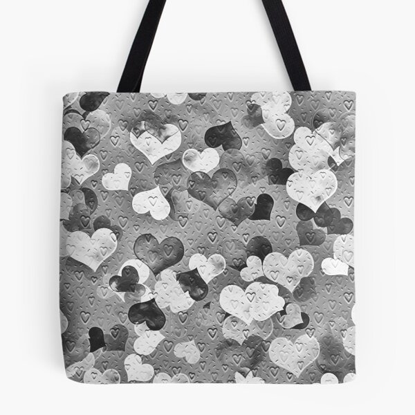 Item preview, Black and White Faded Hearts designed and sold by Dawne's Designs.