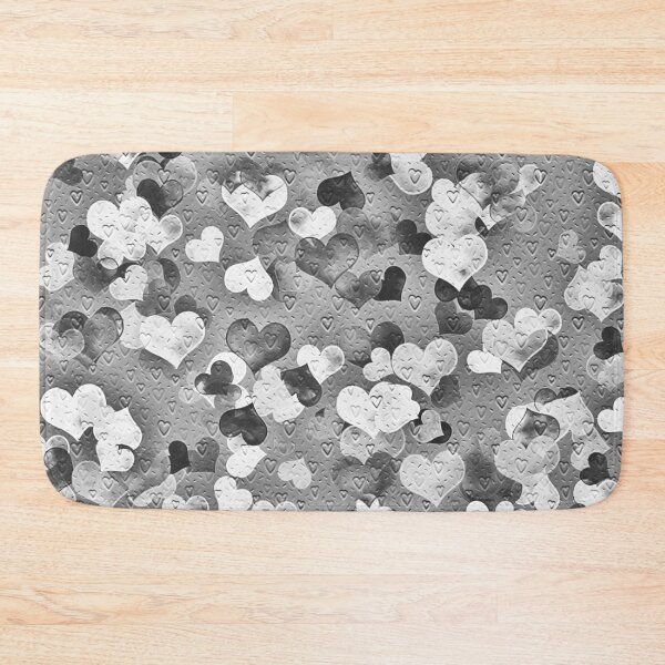 Item preview, Black and White Faded Hearts designed and sold by Dawne's Designs.
