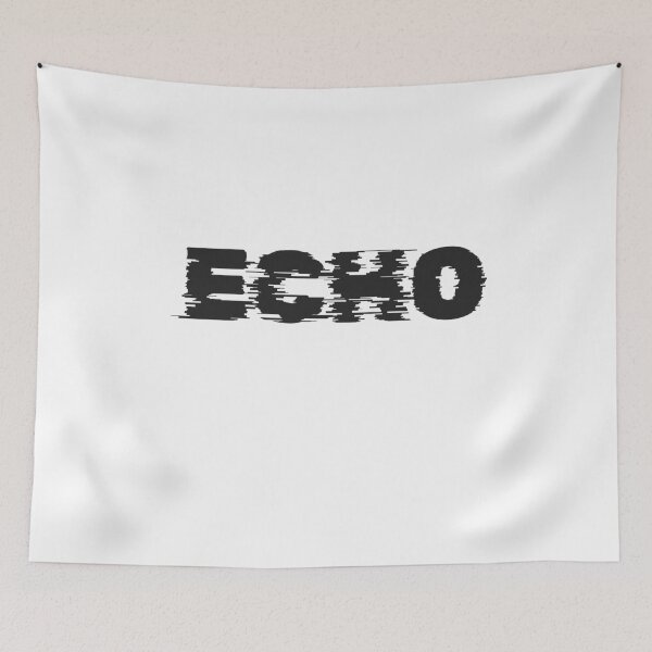 Item preview, ECHO Glitch Typography – Techno Distorted Text  designed and sold by MOTAS FASHION .