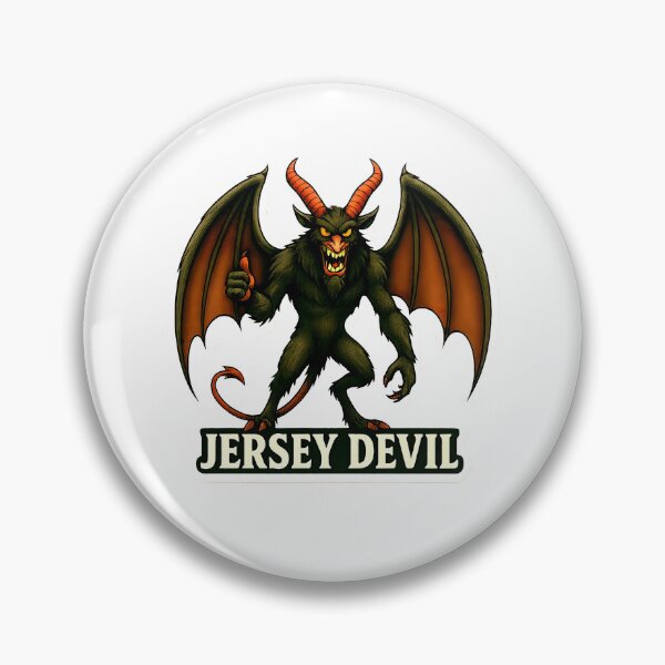 Item preview, Jersey Devil – Thumbs Up from the Pines designed and sold by Spooky-Grandpa.