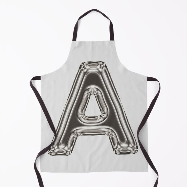 Item preview, Liquid Chrome Letter A - 3D Metallic Alphabet Initial designed and sold by uncoXab.
