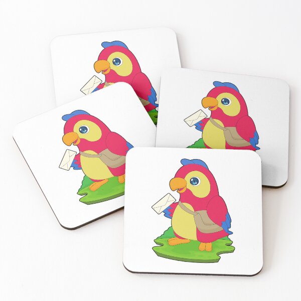 Item preview, Parrot Postman Letter designed and sold by Snabdesign84.