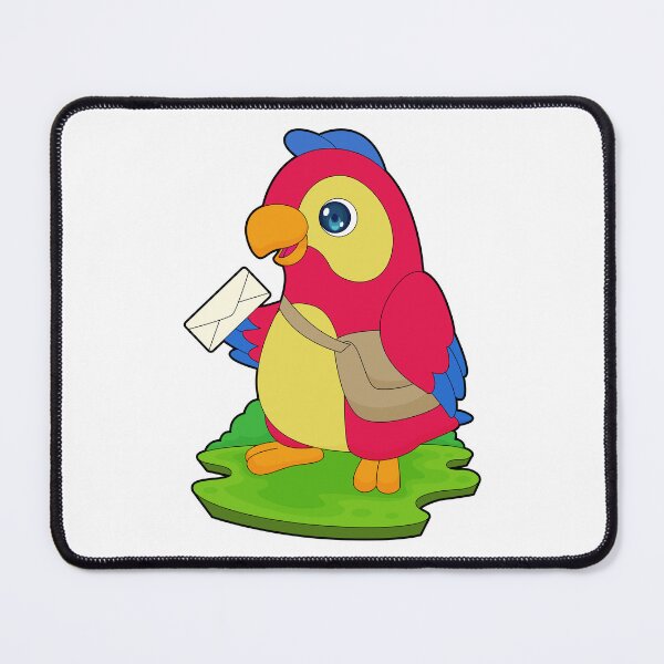 Item preview, Parrot Postman Letter designed and sold by Snabdesign84.