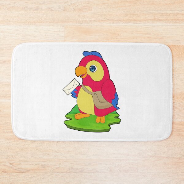 Item preview, Parrot Postman Letter designed and sold by Snabdesign84.