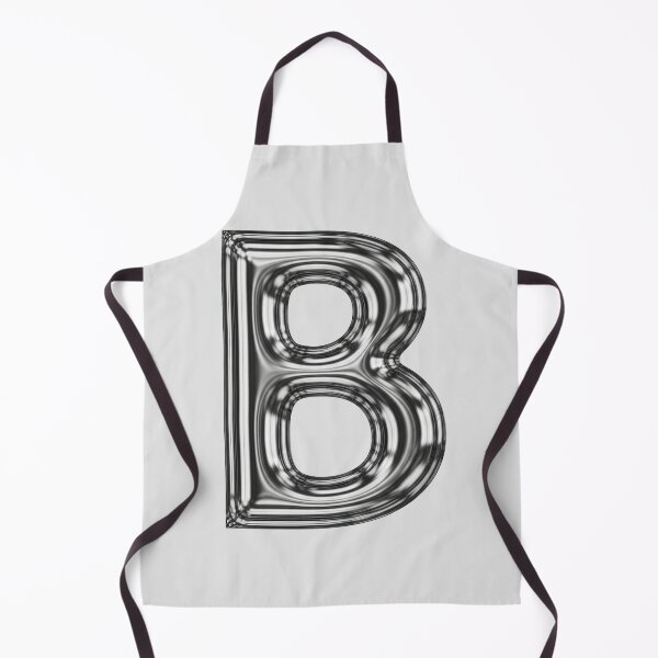 Item preview, Liquid Chrome Letter B - 3D Metallic Alphabet Initial designed and sold by uncoXab.