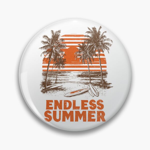 Item preview, Endless Summer Beach Sunset with Surfboards & Palms designed and sold by Blurbean.
