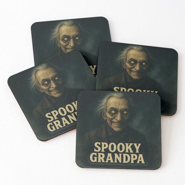Item preview, Spooky Grandpa – Haunted Portrait in the Shadows designed and sold by Spooky-Grandpa.