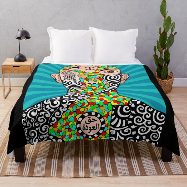 Item preview, Colorful Abstract Face – Identity Art, Gift for Family & Friends designed and sold by DrawHandArt.
