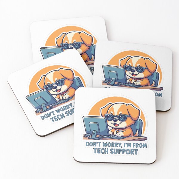 Item preview, Dog Does Tech Support designed and sold by SM Studios.