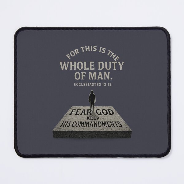 Item preview, Ecclesiastes 12:13 Fear God Keep His Commandments designed and sold by SimplySelim.