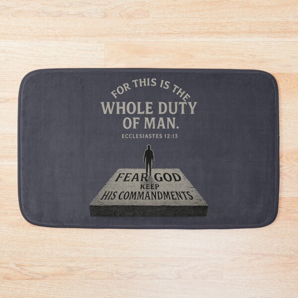 Item preview, Ecclesiastes 12:13 Fear God Keep His Commandments designed and sold by SimplySelim.