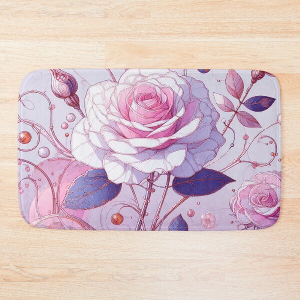 Item preview, Modern Botanical Illustration of Rose - Elegant Art in Modern Botany designed and sold by  Ojo de Lilith.