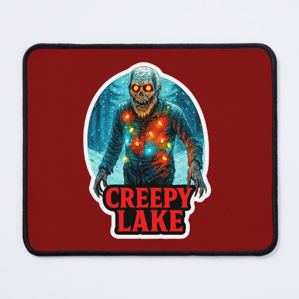 Item preview, Creepy Lake – Holiday Horror Lights the Night designed and sold by Spooky-Grandpa.