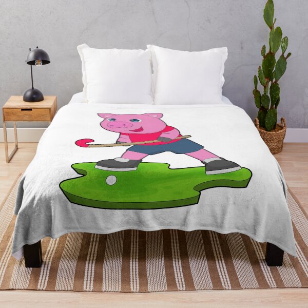 Artikelvorschau, Schwein Feldhockey Hockeyschläger entworfen und verkauft von Snabdesign84.