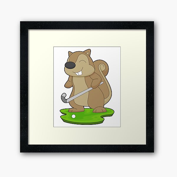 Item preview, Écureuil Hockey sur gazon Bâton de hockey designed and sold by Snabdesign84.
