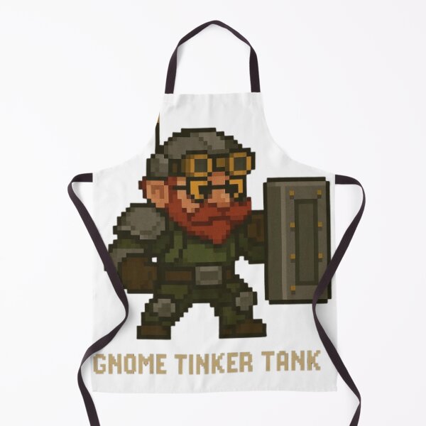 Item preview, 8-BIT TINKER GNOME TANK !! designed and sold by BrewGamerJ.