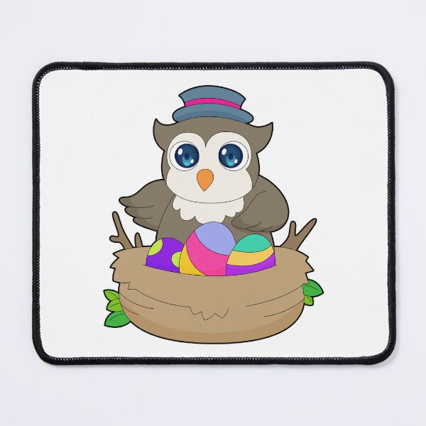 Item preview, Owl Easter Easter eggs Nest designed and sold by Snabdesign84.