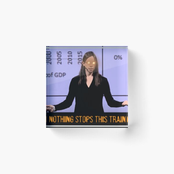 Item preview, Nothing Stops This Train designed and sold by nroflmao.