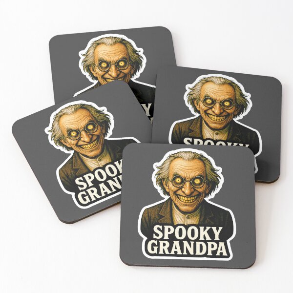 Item preview, Spooky Grandpa – Classic Grin Edition designed and sold by Spooky-Grandpa.