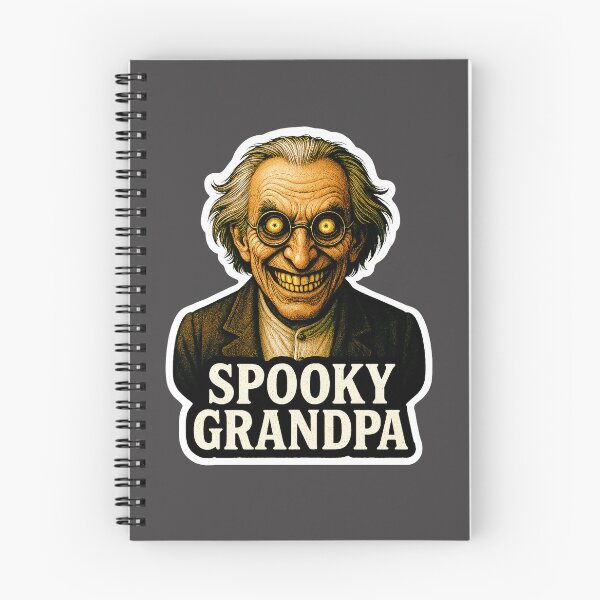Item preview, Spooky Grandpa – Classic Grin Edition designed and sold by Spooky-Grandpa.