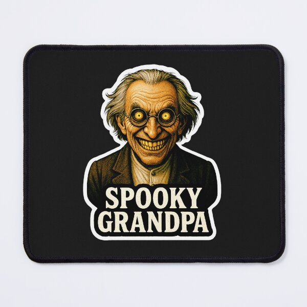 Item preview, Spooky Grandpa – Classic Grin Edition designed and sold by Spooky-Grandpa.