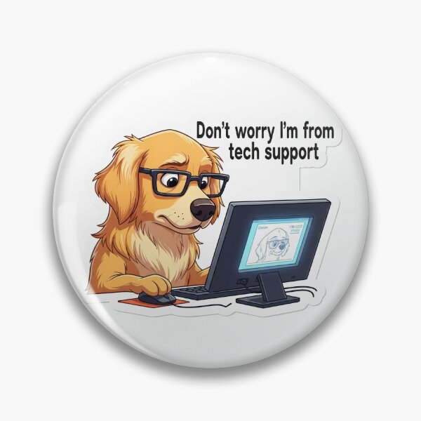 Item preview, Smart Dog Does Tech Support designed and sold by SM Studios.
