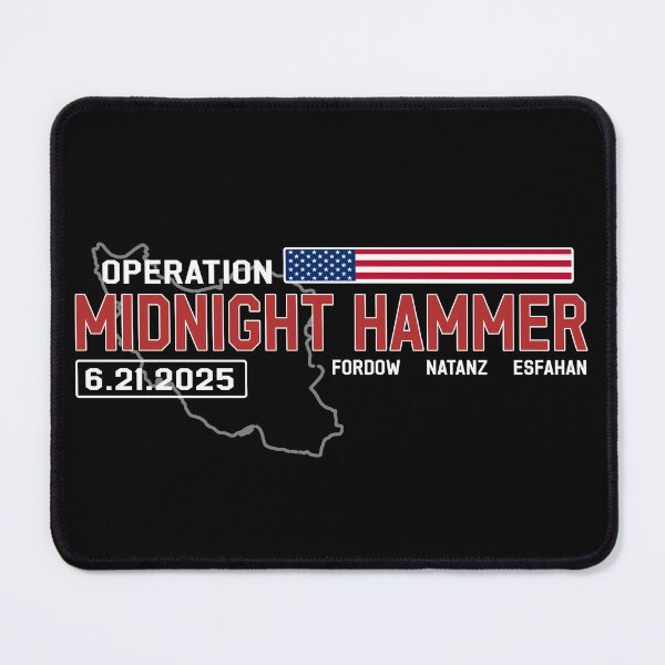 Item preview, Operation Midnight Hammer 6.21.2025 Iran Strike designed and sold by RealPilotDesign.