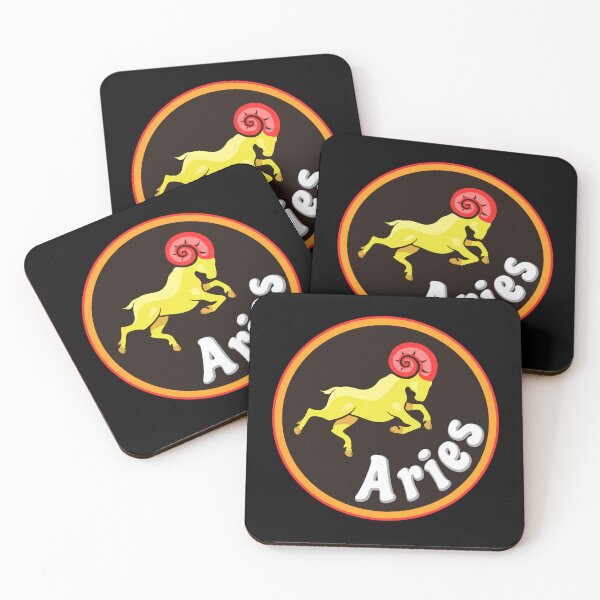 Item preview, Fierce Aries Ram Fire Zodiac Sign  designed and sold by The Junto Shop.