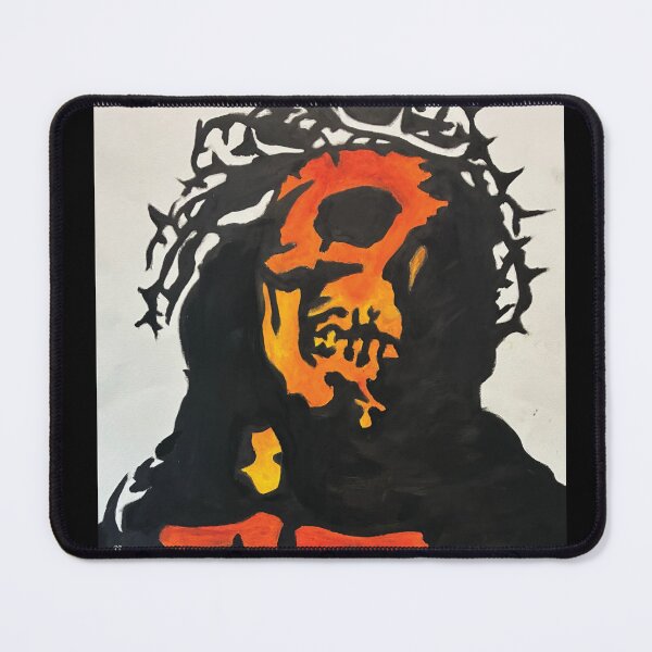 Item preview, Crown of Fire and Thorns- Jesus Skull Art designed and sold by ZuluSoul.